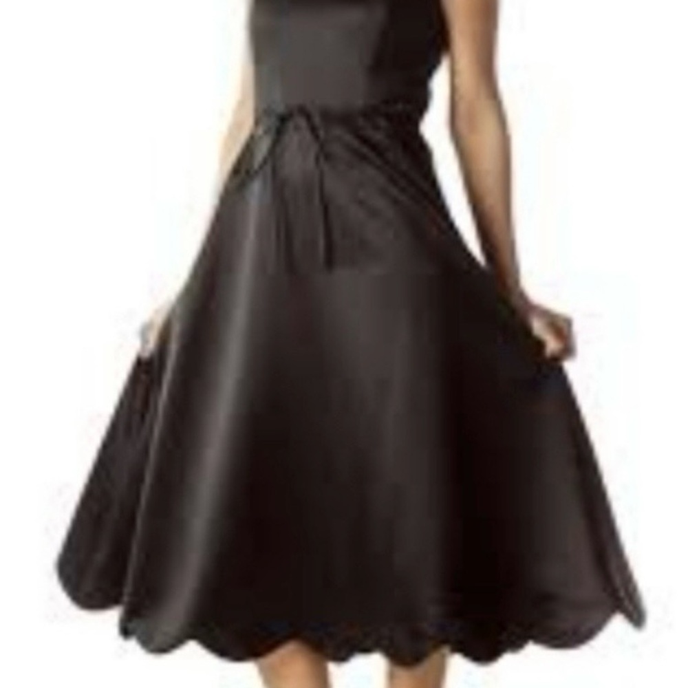 White House Black Market Black Midi Dress